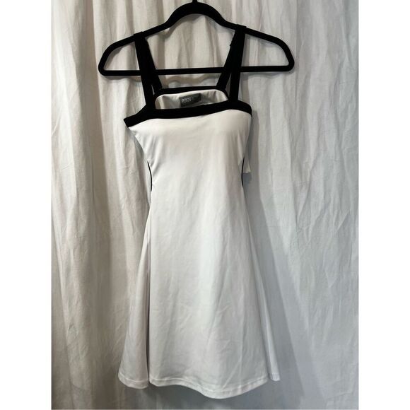 Beach Riot Women's White Black Active Mini Dress Size XS NWOT - Picture 5 of 9